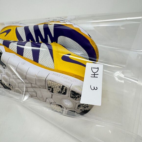 Nike Free Trainer 5.0 v6 Louisiana Tigers Athletic Running Shoes Men's Size 10.5 - Picture 9 of 9